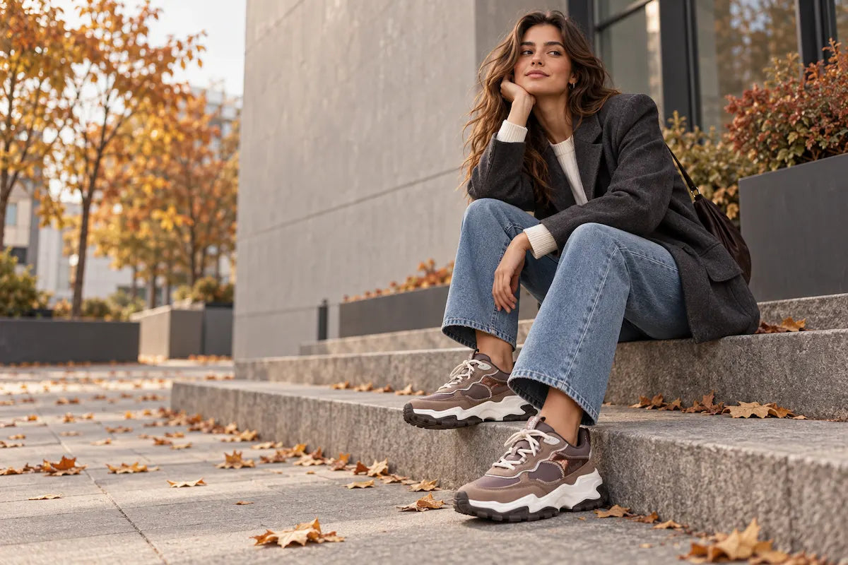 Las zapatillas chunky de mujer que arrasan este otoño: cómo llevarlas